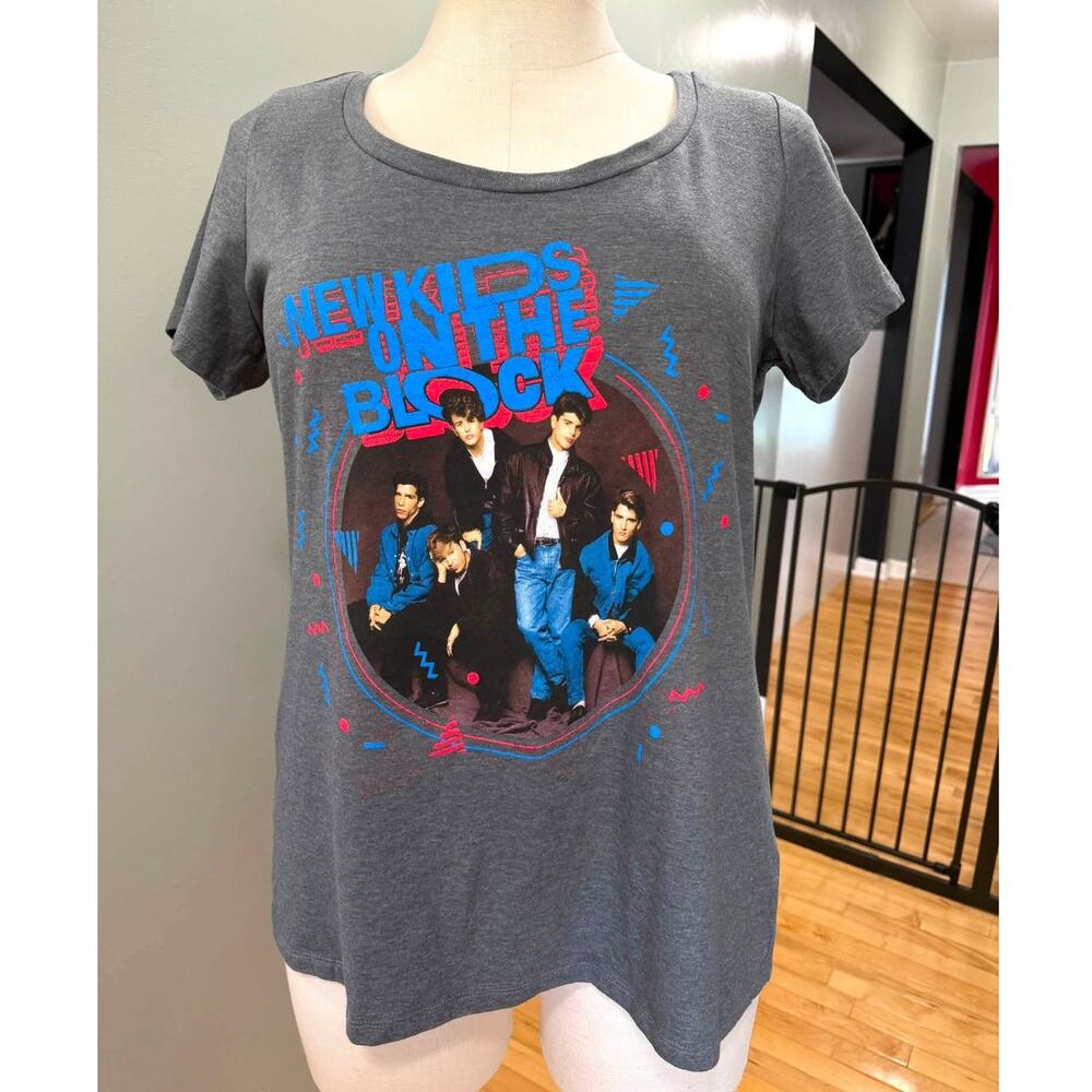 Torrid 1 (1X 14/16) New Kids on the Block Concert 80s Punk Graphic T Shirt Tee